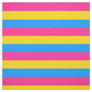 Pansexual Pride Stripes Stof