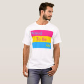 Pansexual Pride T-shirt (Voorkant volledig)