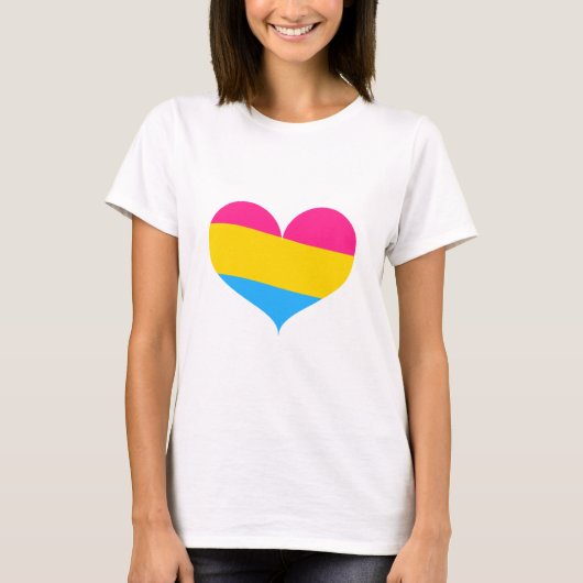 Pansexual Pride T-shirt (Voorkant)