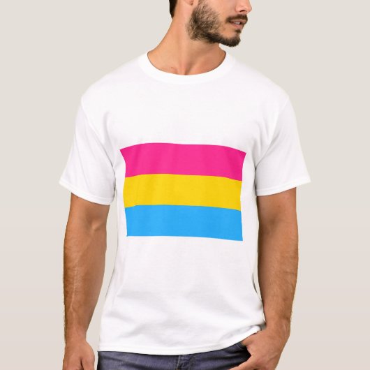 Pansexual Pride T-shirt (Voorkant)
