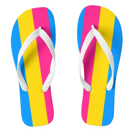 Pansexual Pride Teenslippers (Voetbed)