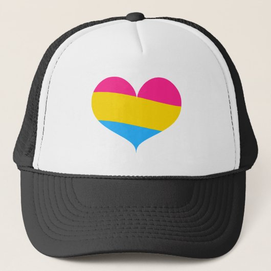 Pansexual Pride Trucker Pet (Voorkant)