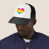 Pansexual Pride Trucker Pet (In situ)