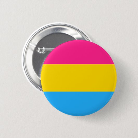 Pansexual Pride Vlag LGBT Pride Ronde Button 5,7 Cm (Voorkant /achterkant)
