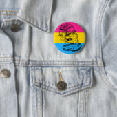 Pansexual Pride Vrouw Button (In situ)