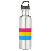 Pansexual Pride Waterfles (Voorkant)