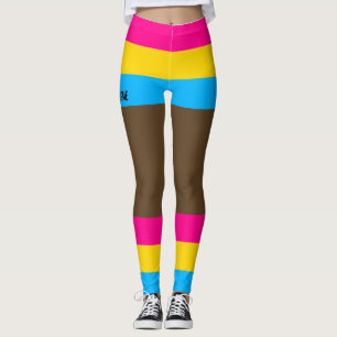 Pansexual PrideFaux Shorts & Benen Leggings