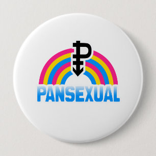 PANSEXUAL RAINBOW-VLAG RONDE BUTTON 4,0 CM