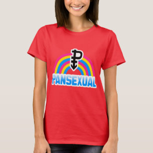 PANSEXUAL RAINBOW-VLAG T-SHIRT