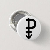 Pansexual_symbol Ronde Button 3,2 Cm (Voorkant /achterkant)
