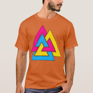 Pansexual Viking Valknut T-shirt