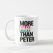 Pansexualiteit - meer pan dan Peter - LGBTQ juist Koffiemok (Links)