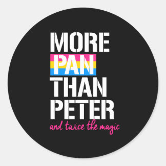 Pansexualiteit - meer paniek dan Peter en twee kee Ronde Sticker