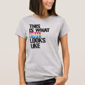 Pansexualiteit - zo ziet een paniek eruit - LGB T-shirt (Voorkant)