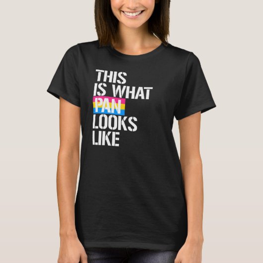 Pansexualiteit - zo ziet een paniek eruit - LGB T-shirt (Voorkant)