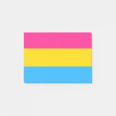 Pansexualiteitvlag Post-it® Notes (Voorkant)