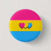 Pansexuality flag button (Voorkant)