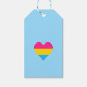 Pansexuality pride cadeaulabel (Voorkant)