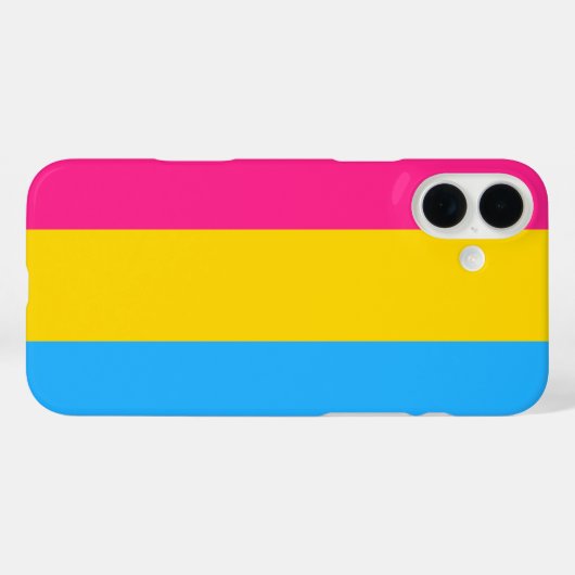 Pansexuality pride Case-Mate iPhone case (Achterkant (horizontaal))