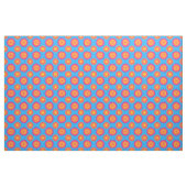 Pansexuality pride colors /blue flower pattern stof (Fat Quarter)