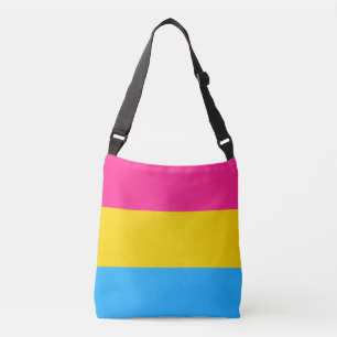 Pansexuality pride crossbody tas