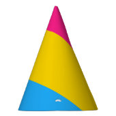 Pansexuality pride feesthoedjes (Rechts)