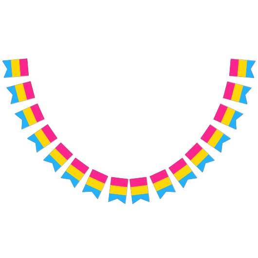 Pansexuality pride flag banner (Alle)