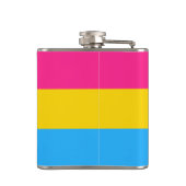 Pansexuality Pride flag Heupfles (Achterkant)