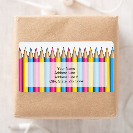 Pansexuality pride penwant Shipping Labs Etiket (Insitu)