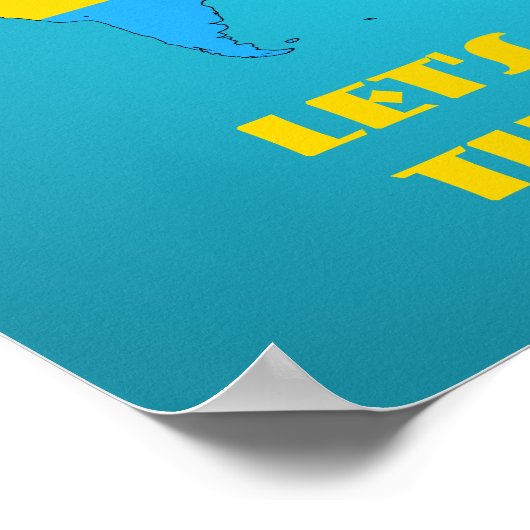 Pansexuality pride world mapposter poster (Hoek)