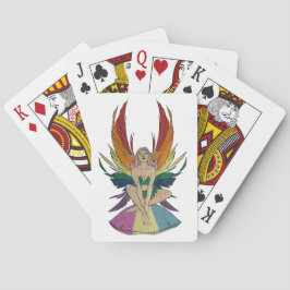 Pansexuele fee pokerkaarten