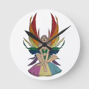 Pansexuele fee ronde klok