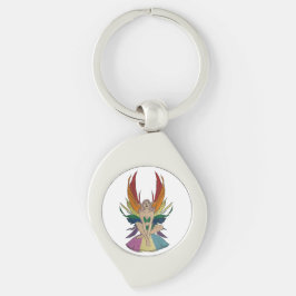 Pansexuele fee sleutelhanger