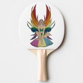 Pansexuele fee tafeltennisbatje