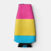 Pansexuele Pride Flesdrankkoeler Flesjeskoeler (Voorkant)