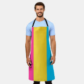 Pansexuele Pride Keukenschort Schort (Gedragen)
