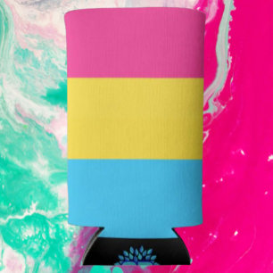 Pansexuele Pride Seltzer Blikje Drankkoeler Blikjeskoeler