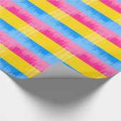 PANSEXUELE PRIDE STRIPES VERWIJDERD ONTWERP -.png Cadeaupapier (Hoek)