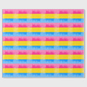 PANSEXUELE PRIDE STRIPES VERWIJDERD ONTWERP -.png Cadeaupapier (Vlak)