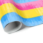 PANSEXUELE PRIDE STRIPES VERWIJDERD ONTWERP -.png Cadeaupapier (Rol Hoek)