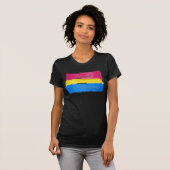 Pansexuele Pride T-Shirt (Voorkant volledig)