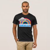 Pansexuele Pride T-shirt (Voorkant volledig)