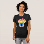 Pansexuele Pride T-Shirt (Voorkant volledig)
