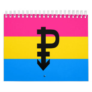 Pansexuele Pride-vlag Kalender