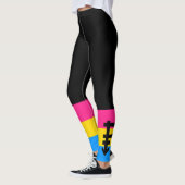 Pansexuele Pride-vlag Leggings (Links)