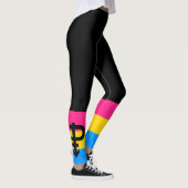 Pansexuele Pride-vlag Leggings (Rechts)
