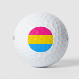 Pansexuele Pride Vlag LGBTQ Golfballen