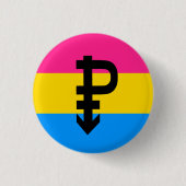 Pansexuele Pride-vlag Ronde Button 3,2 Cm (Voorkant)