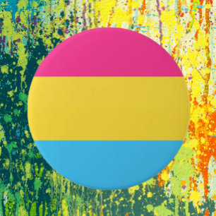 Pansexuele Pride-vlag Ronde Button 7,6 Cm
