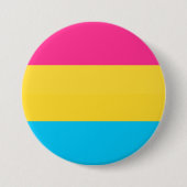 Pansexuele Pride-vlag Ronde Button 7,6 Cm (Voorkant)